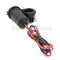 12-24V Waterproof Motorcycle Cigarette Lighter Power Port Plug Outlet Socket