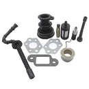 10pcs Carburetor Fuel Line Filter Gasket Intake Kit for STIHL MS230 MS250