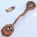 10pcs Retro Shape Handle Coffee Spoon Tea Dessert Soup Condiment Scoop