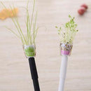Creative Cultivate Plant Gel Pen Garden Grow Grass Pens Children Stationery Gift
