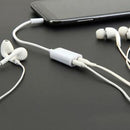 3.5mm AUX Audio Mic Splitter Cable Earphone Headphone Adapter 1 Male To 2 Female