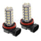 2pcs H8 H11 68-3528-SMD LED Blub For Car SUV Fog /Daytime Running Light