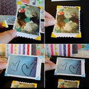 408pcs Self-adhesive Photo Corner Stickers scrapbook album essential ad