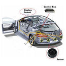Parking 4 Sensors Car Reverse Backup Rear Buzzer Radar System Kit Sound Alarm