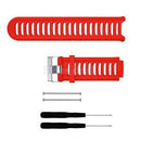 Sport Gel Replacement Band Strap Bracelet For Garmin Forerunner 910XT Red