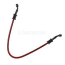 Motorcycle Braided Steel Brake Clutch Oil Hose Line Pipe Tube 50cm Red