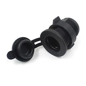 Waterproof 12V Boat Motorcycle Car Cigarette Lighter Socket Power Plug Outlet
