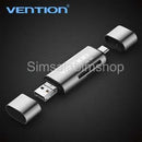 Micro USB OTG to USB2.0 Adapter Multi-Function Memory Card Reader for Mobile