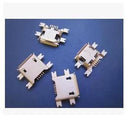 10Pcs Micro USB Type B Female 5Pin Socket 4Legs SMT SMD Soldering Connector