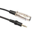 3.5mm TRS Auxiliary AUX Headphone Audio Jack Plug to XLR Adapter Cable 10FT