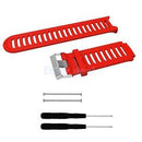 Sport Gel Replacement Band Strap Bracelet For Garmin Forerunner 910XT Red