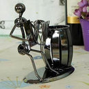 Creative Accordion Artist Pen Holder Desktop Decor Home Craft Case Container