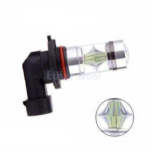 2pcs Ice Blue H10 9145 100W Auto Car Head Light Lamp LED Bulb Quick Response