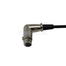 2x Microphone Lead Mic Cable XLR Right Angle Male to Female Extension Cable