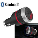 Bluetooth Car Kit MP3 Player FM Transmitter Wireless Radio Adapter USB Charger