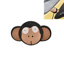 Cute Big Eyes Monkey Antenna Topper Eva Decorative Topper Balls for Auto Car SP