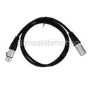 3-pin XLR Plug To Socket MIC Shielded Cable Microphone Audio Cord 1m