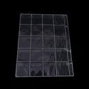 1 Page 20 Pockets Plastic Coin Holders Storage Collection Money Album Case NT
