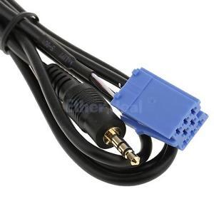 2x 3.5mm MP3 Car Audio AUX In Input Interface Music Cable For VW Passat Bora