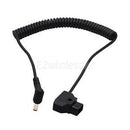 D-Tap Coiled Power Cable for SBMCC BMPC 4K Camera Anton Bauer Battery