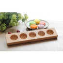 Chinese Traditional Mini Wooden Mid-autumn Festival Mooncake Mold -Flower