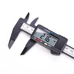 150mm LCD Digital Electronic Carbon Fiber Vernier Caliper Gauge Micrometer