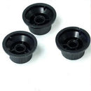 Guitars Control Knobs 1-Volume 2-Tone For Strat Fender Stratocaster Black SP