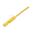 10x 4mm Hex Shank Crossed Spear Head Drill Bit for Glass Tile Mirror Ceramic