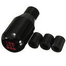 Universal Aluminum Auto Car 5 Speed Manual Shift Knob Gear Stick Shifter Lever