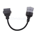 Truck J1708 to 16 Pin OBD2 Interface Scanner Code Reader Adapter Cable