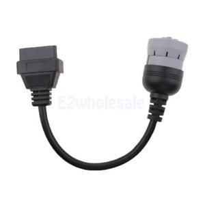 Truck J1708 to 16 Pin OBD2 Interface Scanner Code Reader Adapter Cable