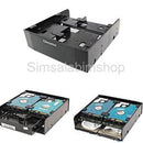 5.25 inch to 2.5 or 3.5" Internal Hard Disk Drive Mounting Kit with Screws