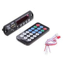 12V MP3 WMA Decoder Plate Audio Module USB TF with Digital Display