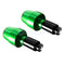 7/8" 22mm Universal Scooter Handle Bar End Plug Grip Ends Caps Green