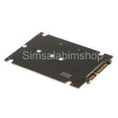 mSATA/M.2 2242/2260/2280(NGFF)to SATA III Convertor Adapter Card SSD Black