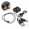 Optical Coaxial Toslink Digital to Analog Audio Converter Adapter RCA L/R 3.5mm