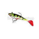 5Pcs 8.5cm Soft Plastic Baits Lures Lead Jig Head Fishing Tackle Sharp Hooks