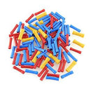 100Pcs Assorted Insulated Electrical Wire Cable Terminal Crimp Connector Set Kit