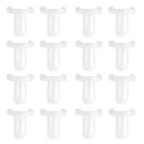 50 pcs Blank Nail Polish UV Gel Display Rings Pops Nail Art Ring Style Nail Tips
