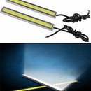 2pcs Waterproof 12V LED COB Car Auto DRL Driving Daytime Running Lamp Fog Light