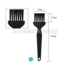 8 in 1 Plastic Small Portable Handle Nylon Anti Static Cleaning Brush Black
