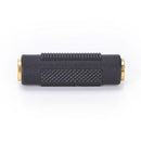 mini 3.5mm female to female F/F jack stereo audio adapter converter connectorB0T