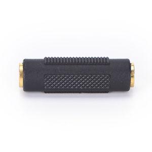 mini 3.5mm female to female F/F jack stereo audio adapter converter connectorB0T