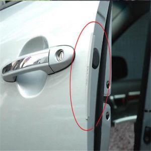 8PCS Car Door Edge Guard Strip Scratch Protector Transparent Anti-collision Trim