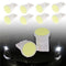 10x 12V Car Super Bright White 1 LED COB SMD T10 W5W Wedge Side Light Bulb Lamp