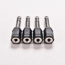 4Pcs 6.5mm 1/4 Male to 3.5mm 1/8 Female Stereo Audio Mic Plug Adapter Jack SP