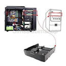 5.25 inch to 2.5 or 3.5" Internal Hard Disk Drive Mounting Kit with Screws