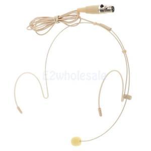 Professional Ear Hook Wired Headworn Condenser Microphone 3Pin Skin Color