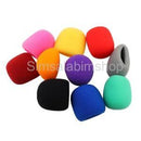 10x Handheld Stage Microphone Windscreen Sponge Mic Cover Cap For Karaoke DJ