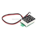Mini DC 2.5-30V Red LED Panel Voltage Meter 3-Digital Display Voltmeter Tester